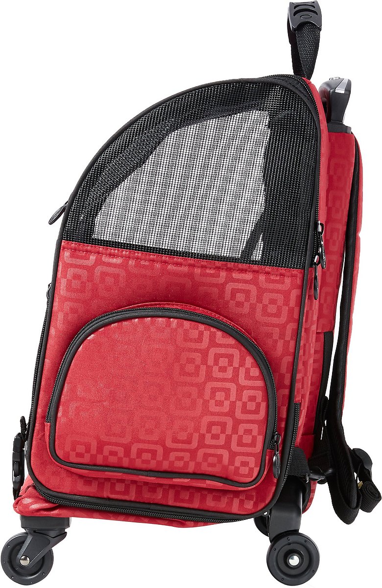 Gen7Pets Geometric Roller With SmartLevel Cat & Dog Carrier Backpack