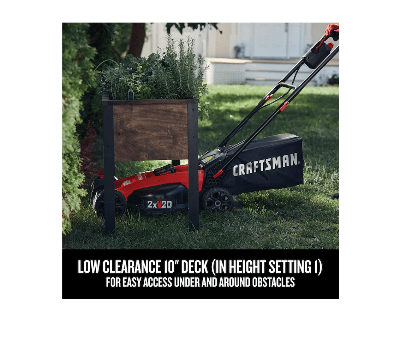 CRAFTSMAN CMCMW220P2 V20 20-volt Max Brushless 20-in Push Cordless