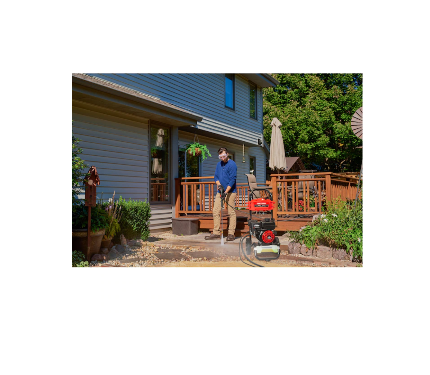 CRAFTSMAN CMXGWAS020790 3000 PSI 2.3-Gallon Cold Water Gas Pressure