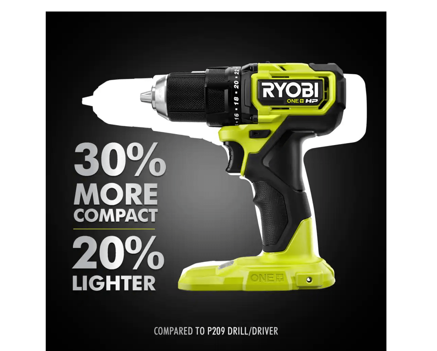 RYOBI PSBDD01B ONE+ HP 18V Brushless Cordless Compact 1/2 In. Drill