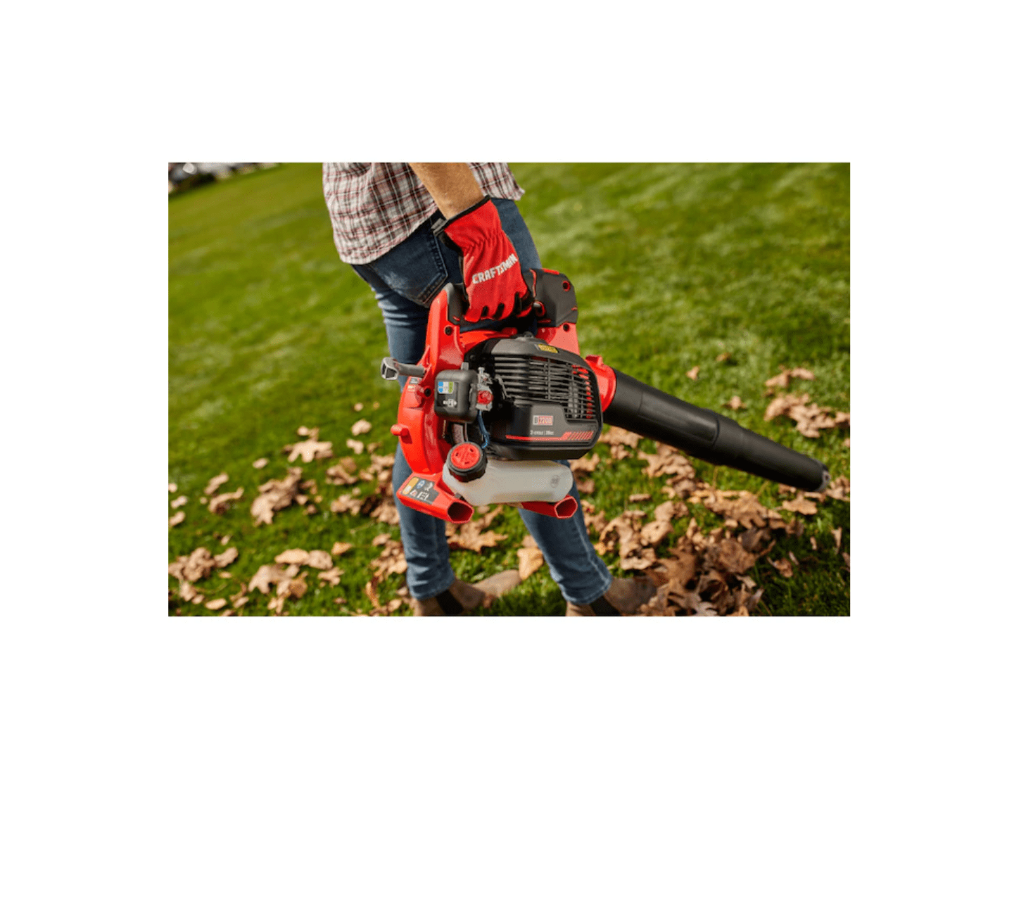 CRAFTSMAN B2200 25-cc 2-Cycle 200-MPH 430-CFM Handheld Gas Leaf Blower