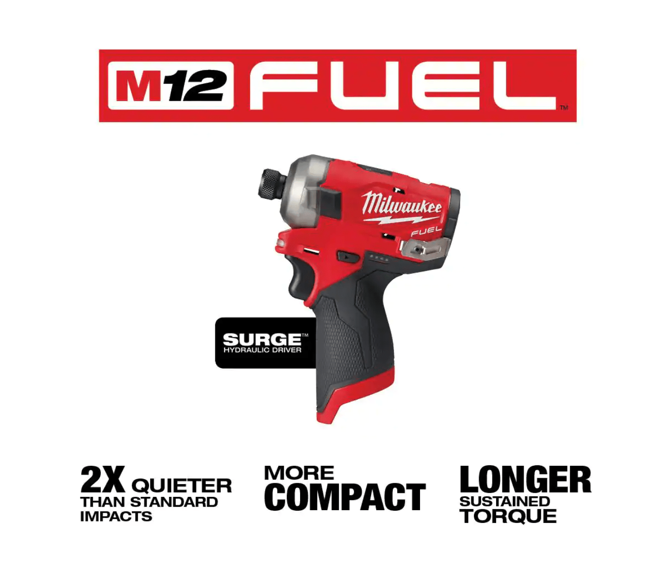 Milwaukee 250522255120 M12 FUEL 12V LithiumIon Brushless Cordless 4