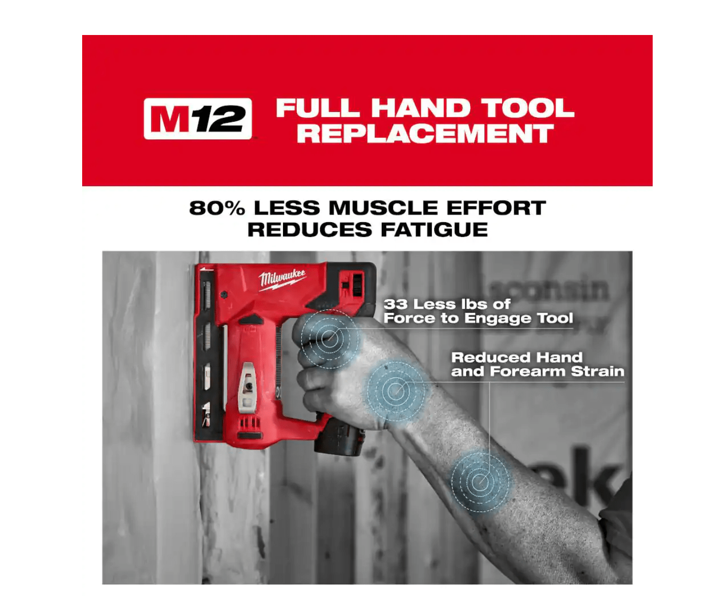 Milwaukee 2445-20-2447-20-48-11-2412 M12 12V Lithium-Ion Cordless Jig