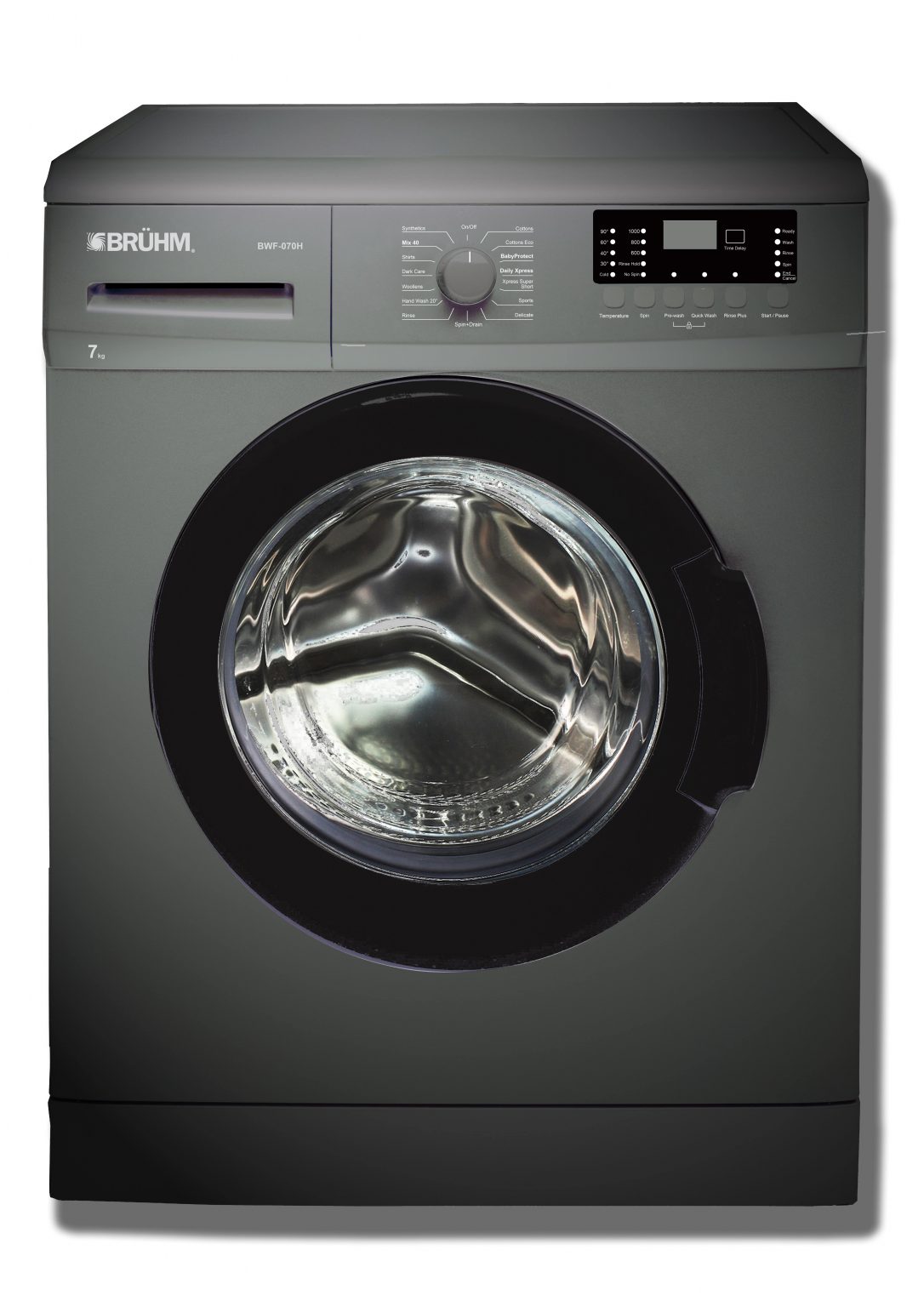 Bruhm BWF070H Front Load Washing Machine, 7KG Big Ed