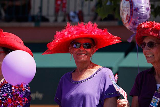Hats Off To The Red Hat Society From Bigelow Tea