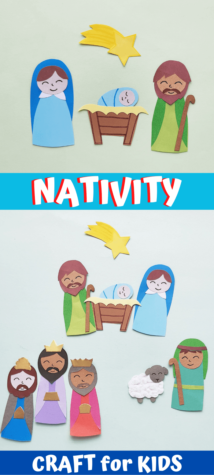 Nativity Scene Crafts For Kids To Make