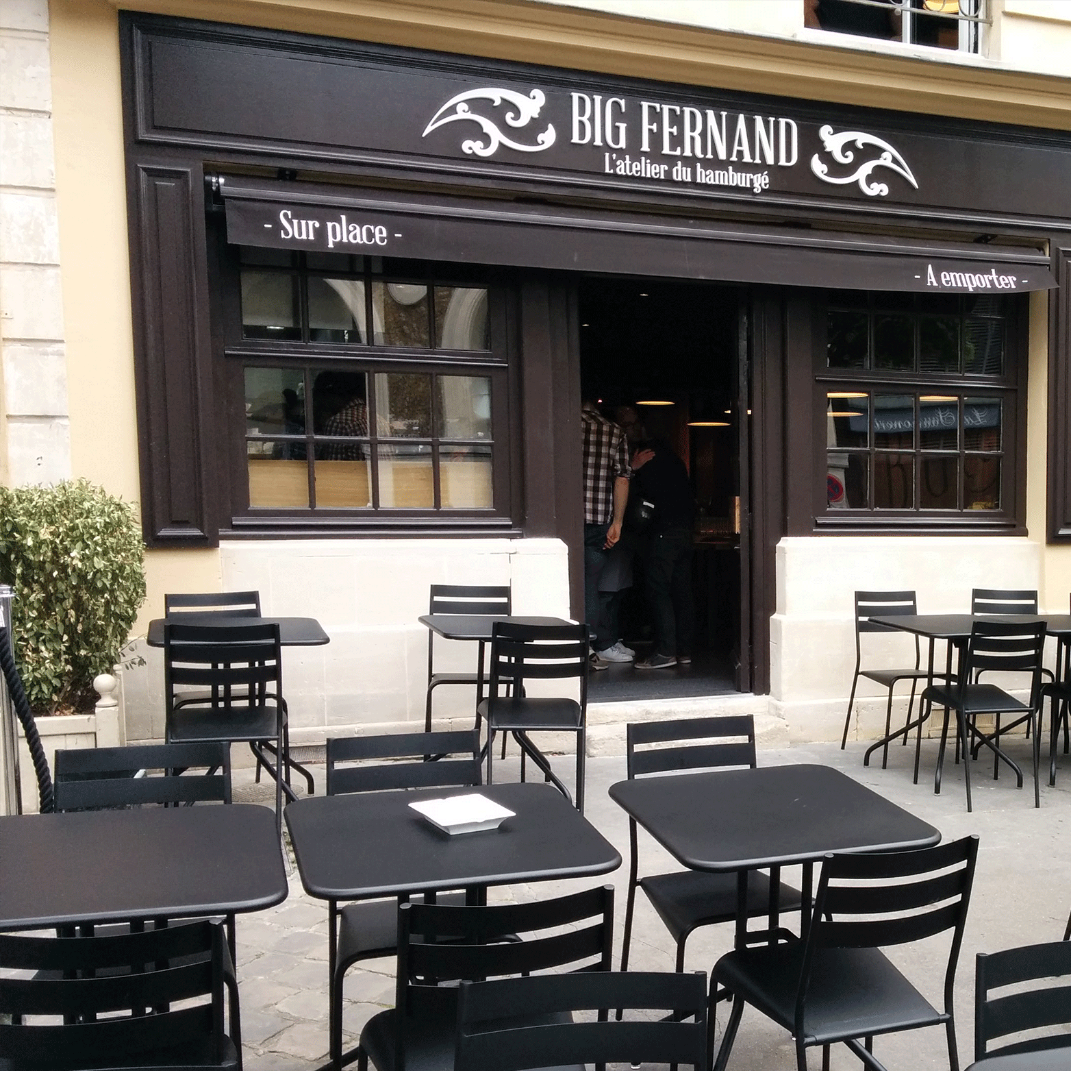 Découvrez le restaurant Big Fernand à Versailles