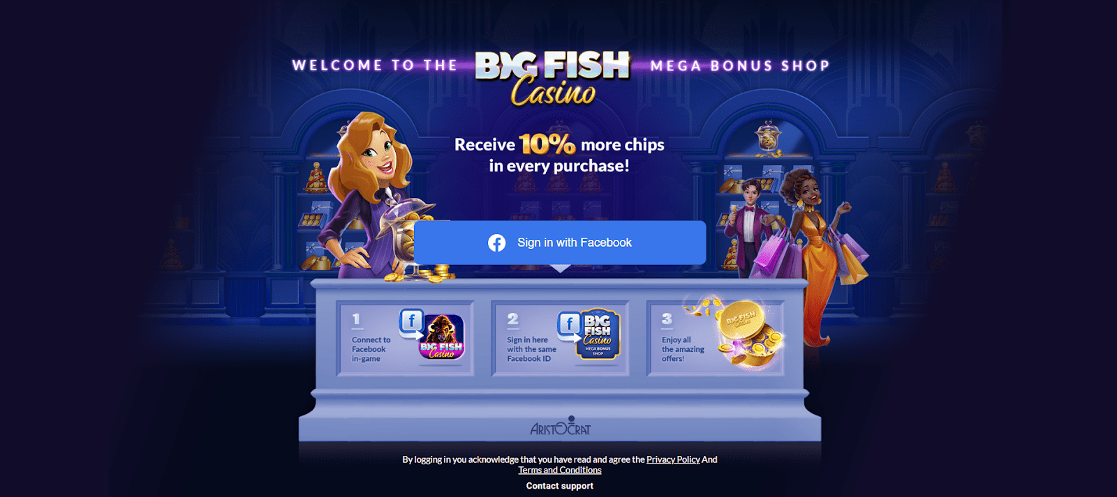 Big Fish Casino Mega Bonus Shop Big Fish Casino
