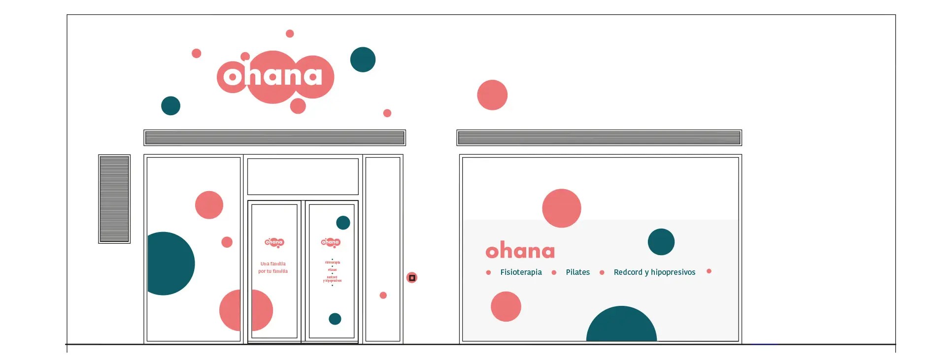 Brand Identity Ohana Fisioterapia Brand Identity BigFive Visual