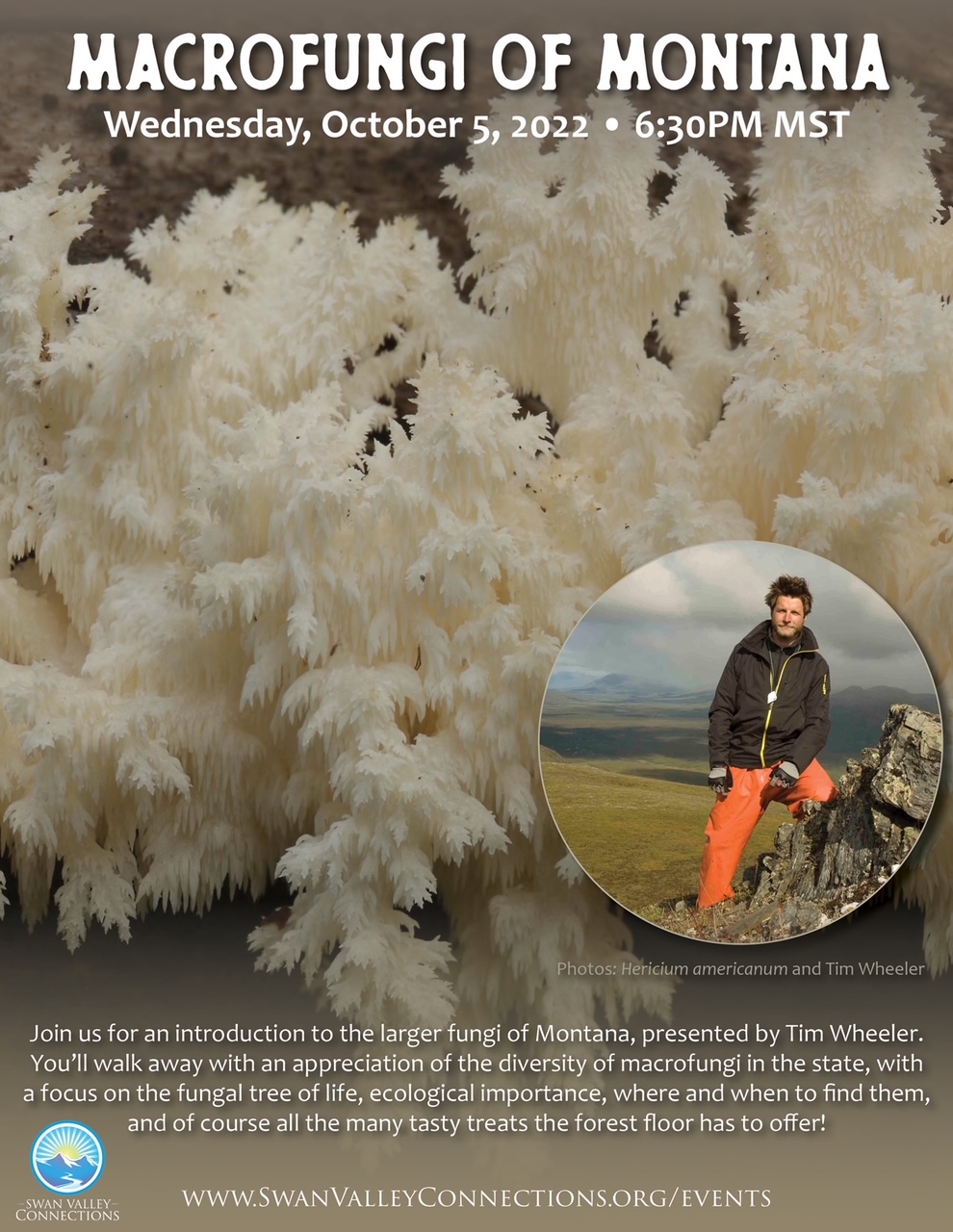 Macrofungi of Montana (virtual screening) Bigfork Montana