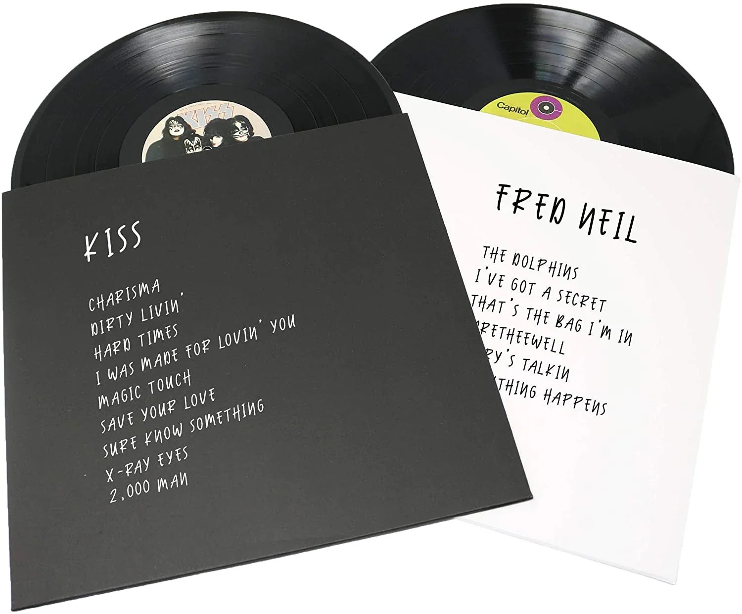 Black and White Album Covers Superior Quality Big Fudge