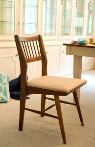 Chair Makeover Featuring How to Fix Old Chairs Bigger Than the Three