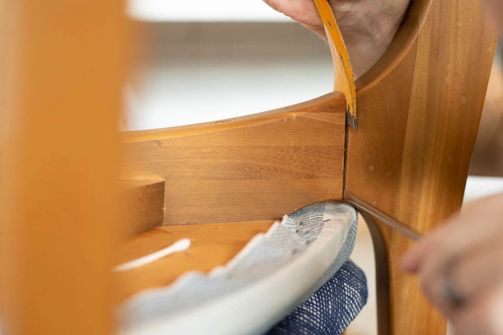 Chair Makeover Featuring How to Fix Old Chairs Bigger Than the Three