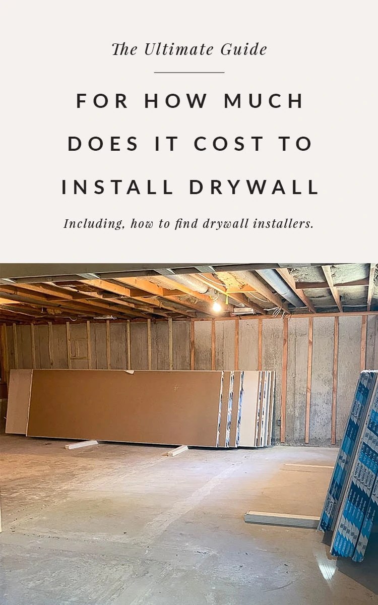 Cost to Install Drywall on Walls and Ceilings Bigger Than the Three of Us