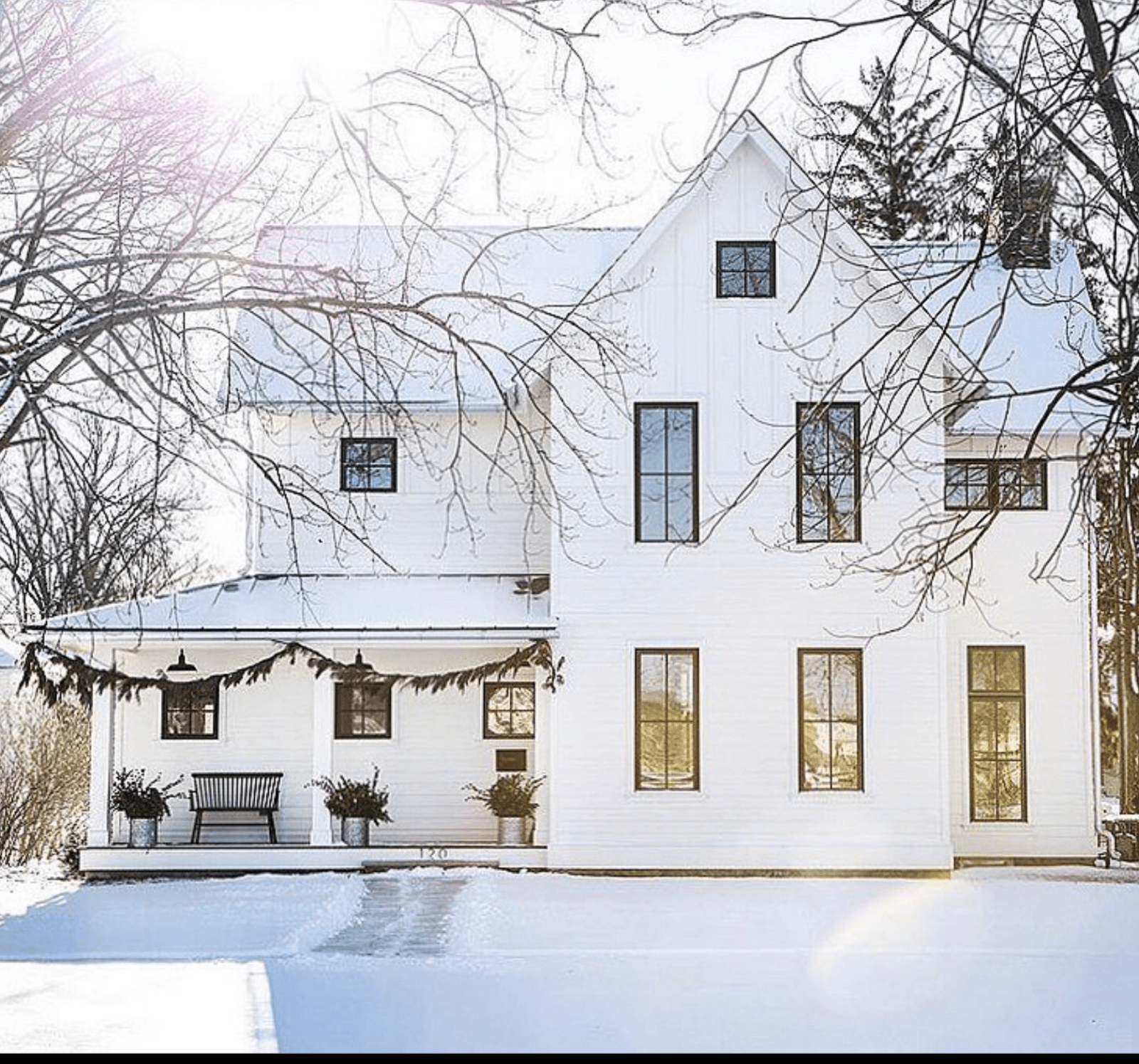 Wanting The White House Black Trim Look On The Exterior?