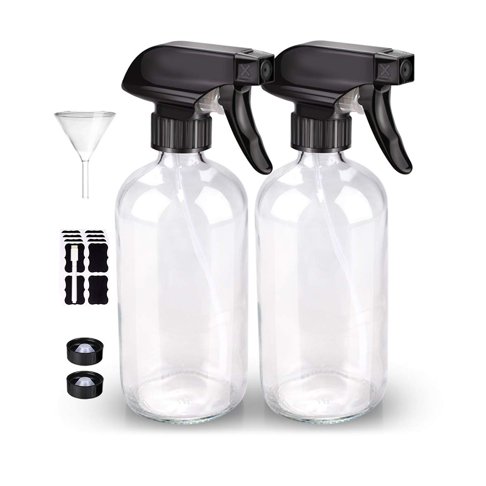 Glass Spray Bottles Big Green Purse