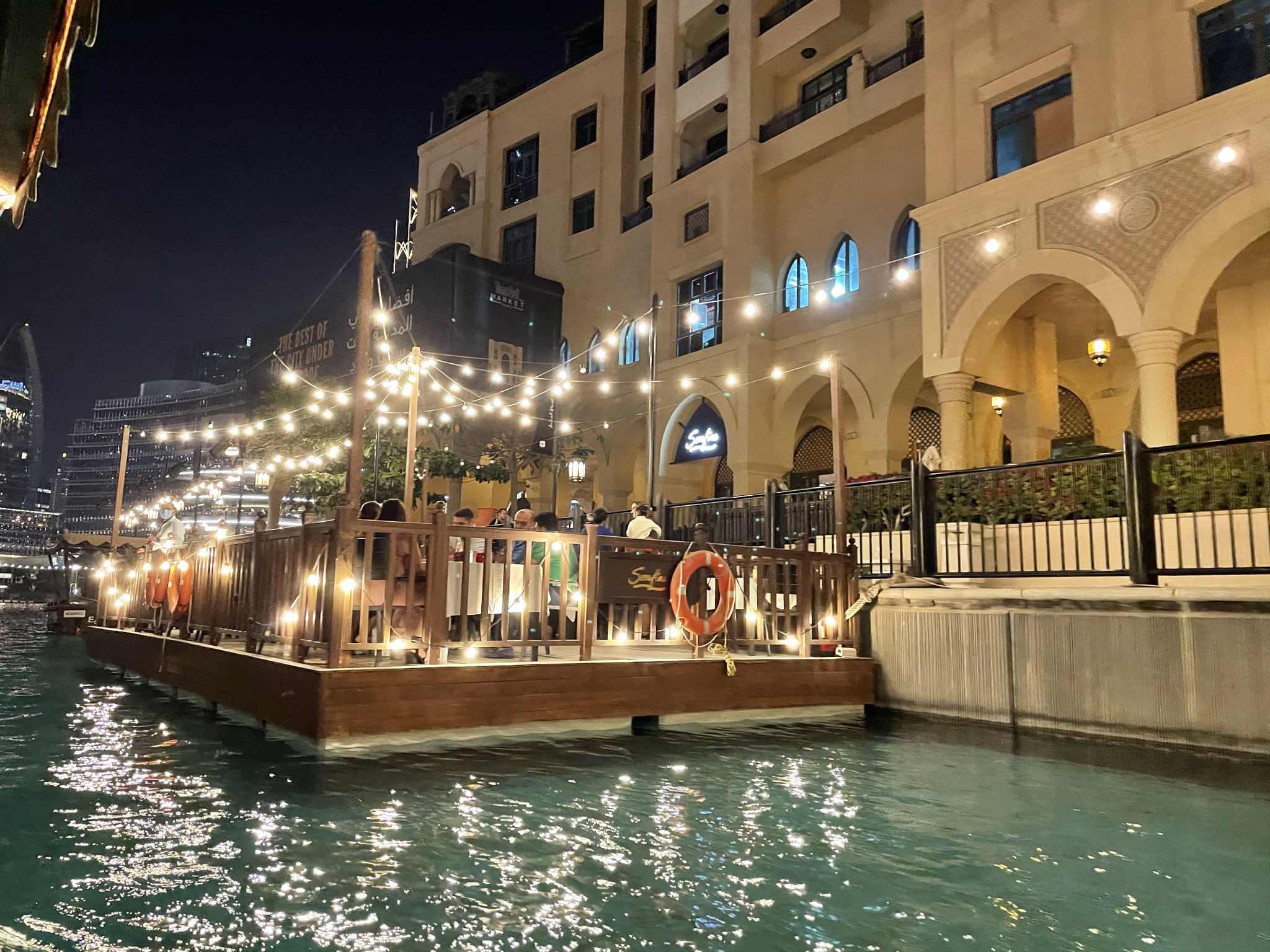 Serafina Amazing Restaurant on Outdoor Terrace