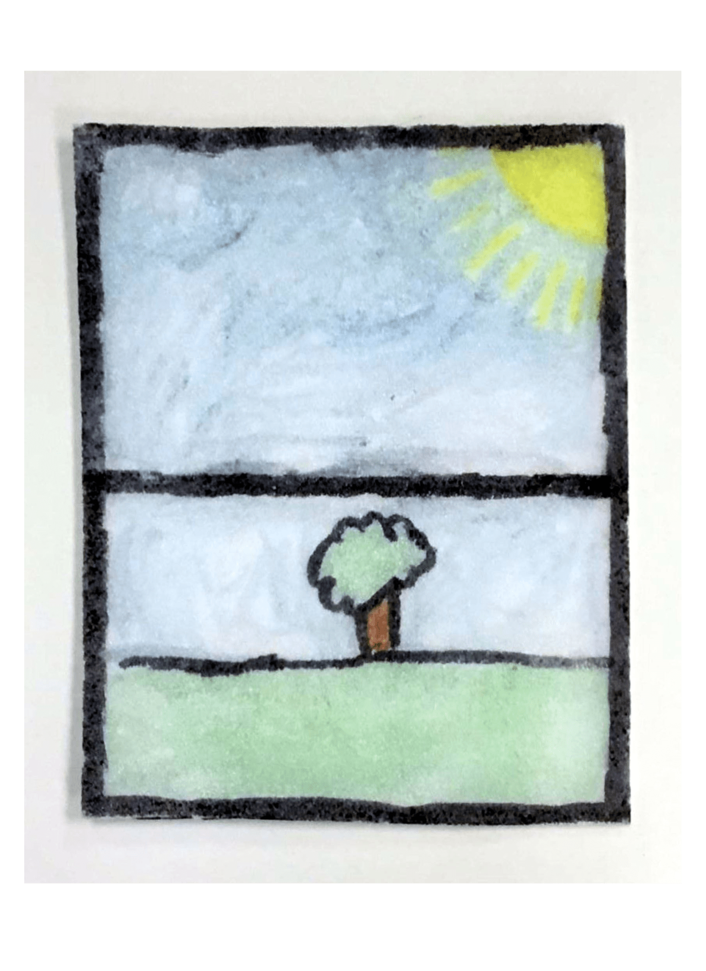 outside the window Big Ideas Art Studio