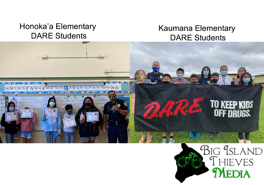 DARE Program a Success Despite COVID19 Restrictions Big Island Thieves