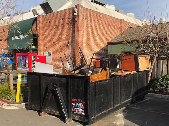 Affordable Dumpster Roll off Rental junk removal Castro Valley BIG