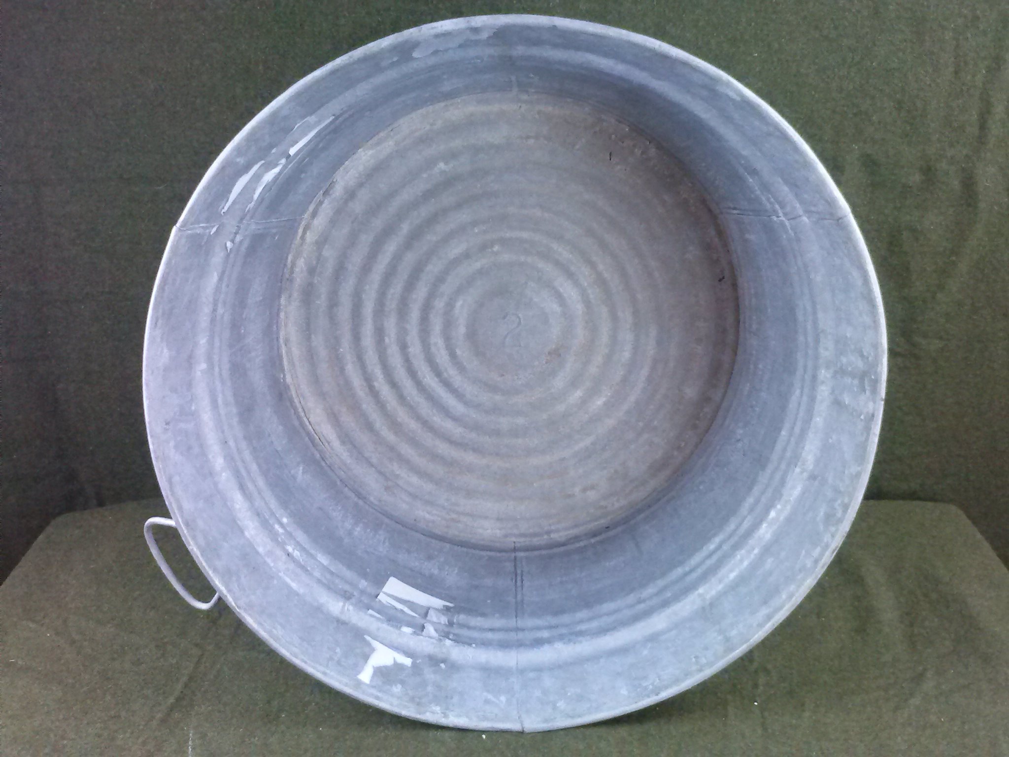 Vintage Galvanized No. 2 Wash Tub eBay