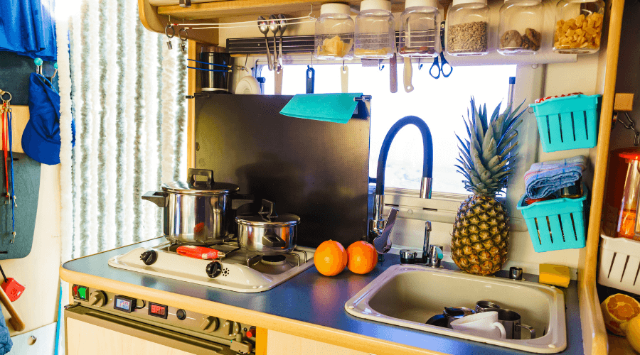 Caravan Kitchen Accessories Things You Need For Your RV