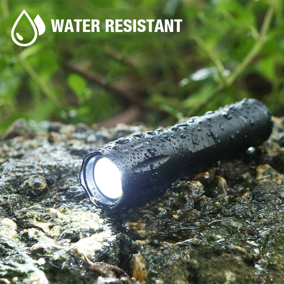 2000lm LED Waterproof Flashlight Focusable 3 Modes "MiniTorchX"