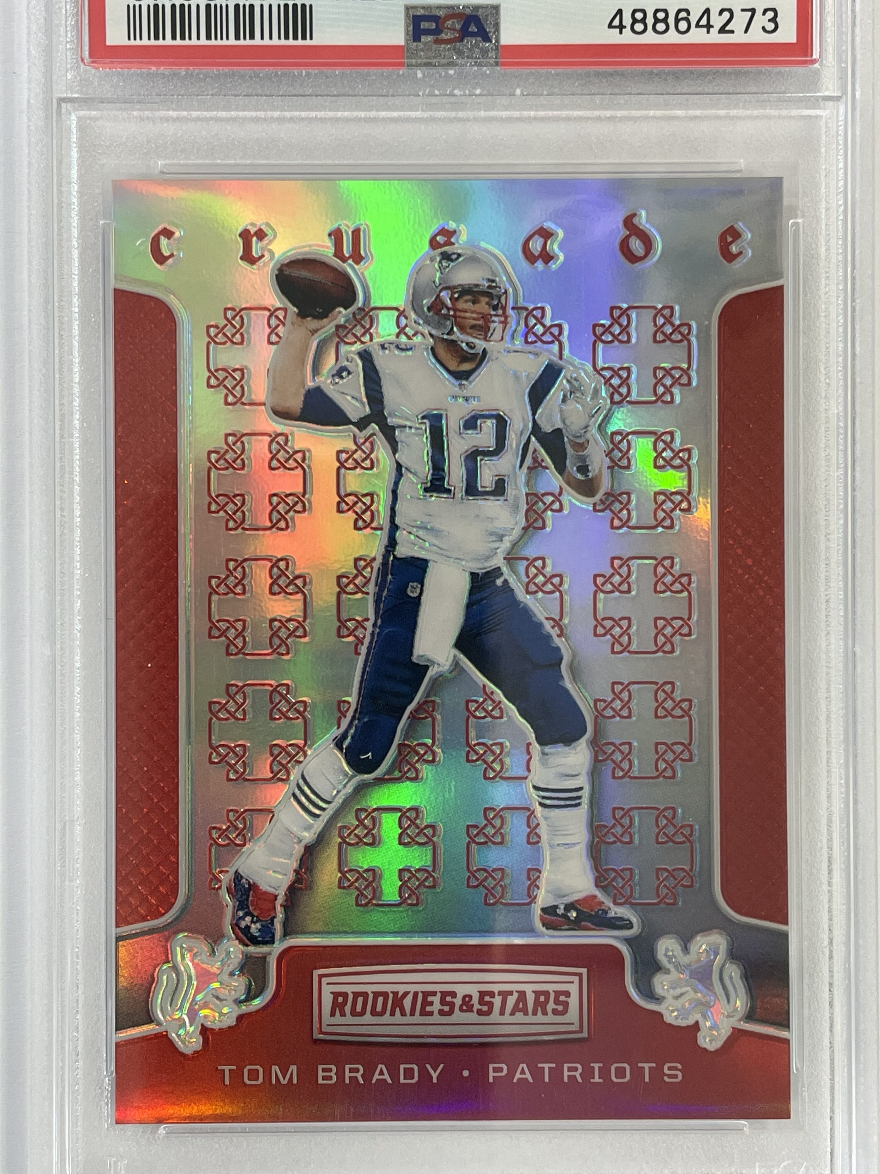2016 Panini R S Tom Brady Crusade Red 26 PSA 9 Big League Sports Pokemon Cards