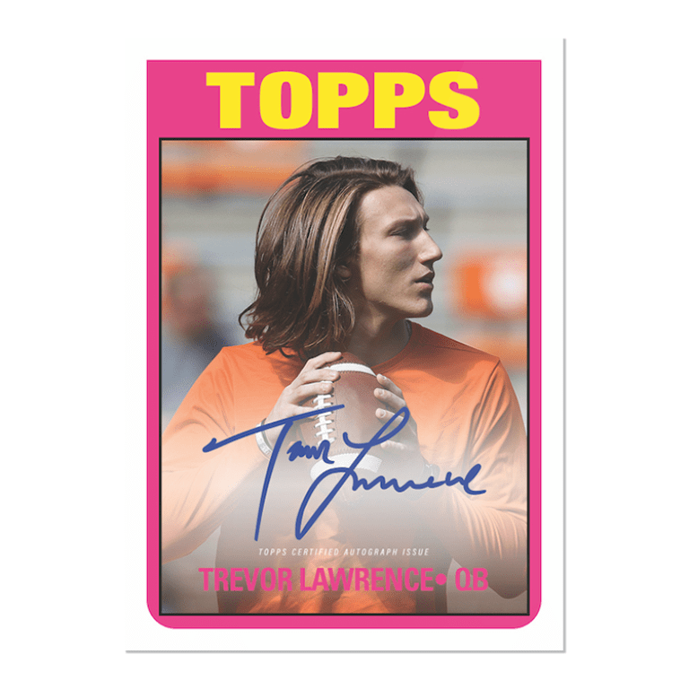 2021 Topps Trevor Lawrence Online Exclusive Sealed Box FREE SHIPPING Big League Sports