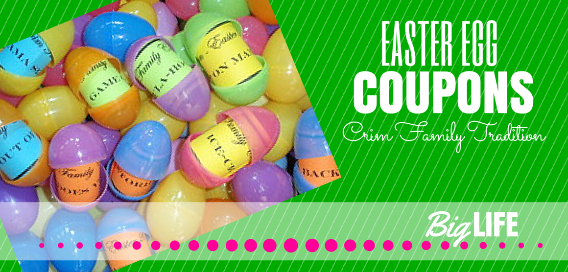 Easter Egg Coupons BIG Life Mentoring