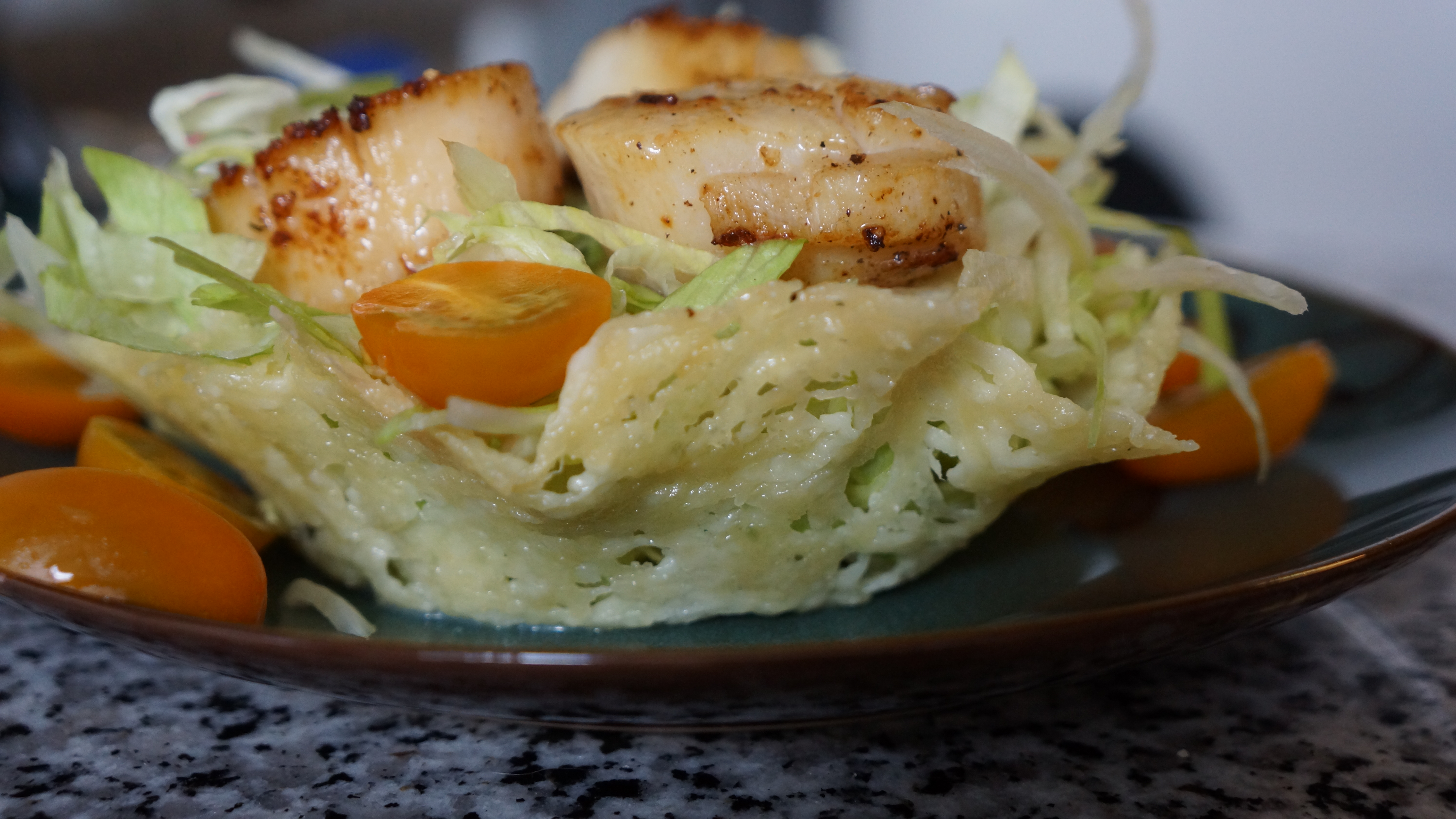 Bacon and Scallop Salad