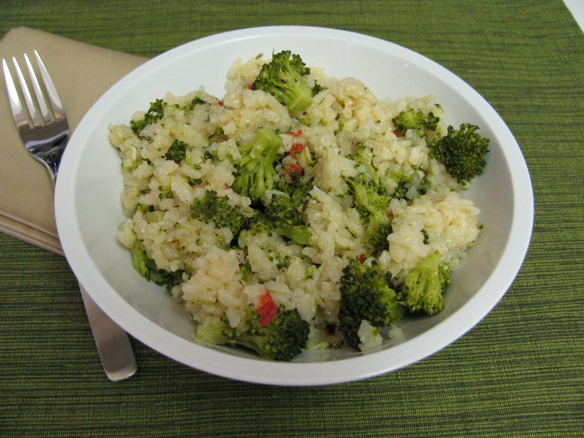 Baked Risotto with Broccoli BigOven