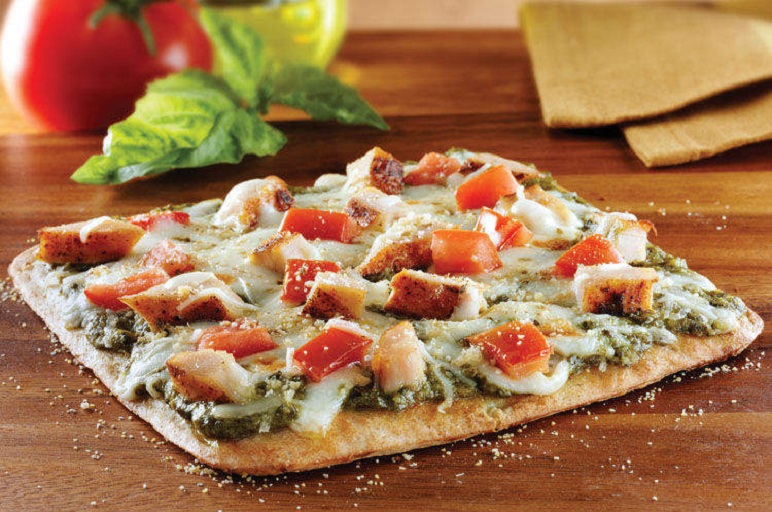 Chicken Pesto Flatbread BigOven