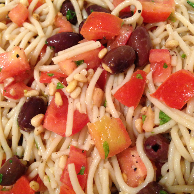 Cold Spaghetti Salad (gluten & dairy free) BigOven