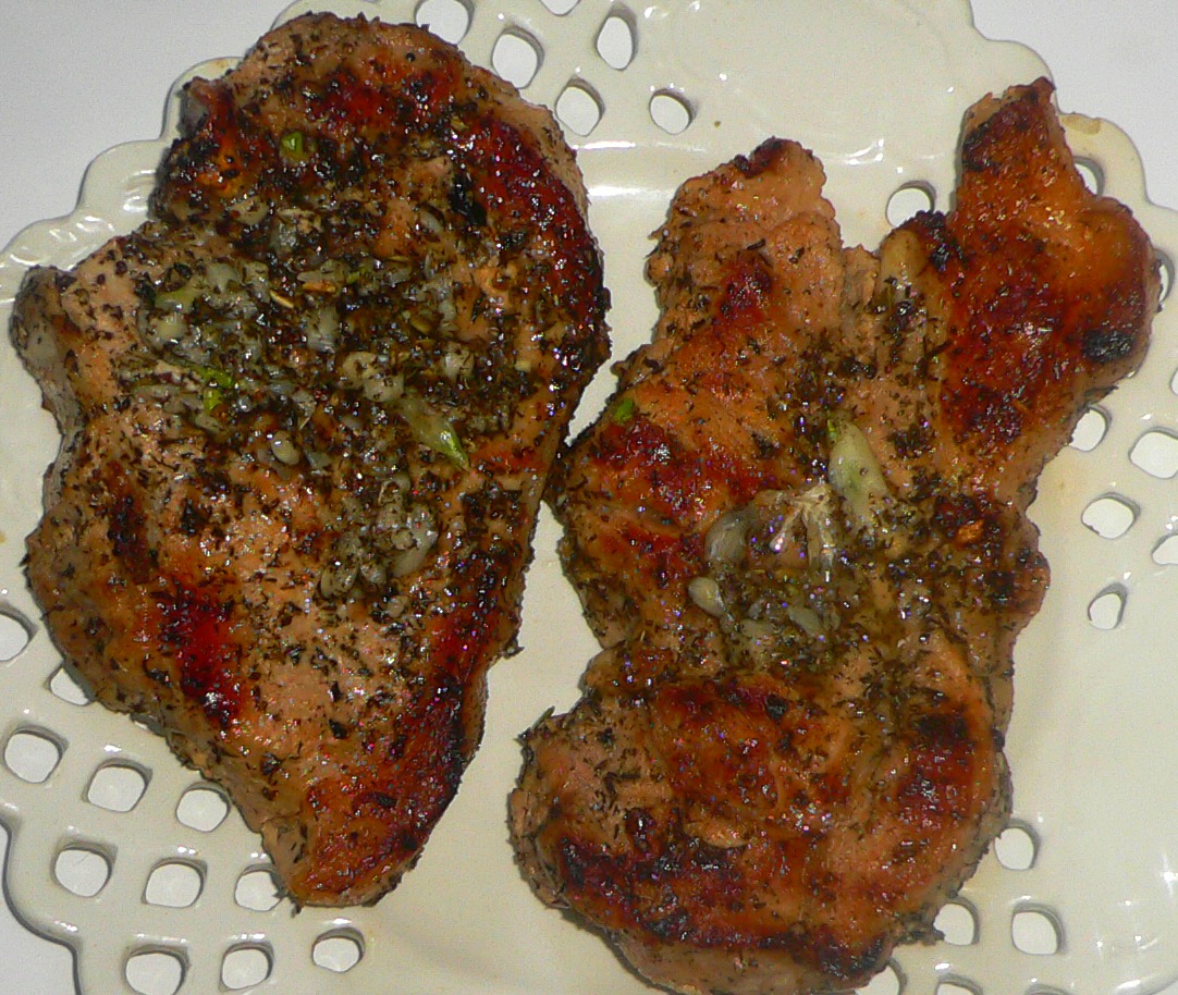Lemon Herb Pork Chops