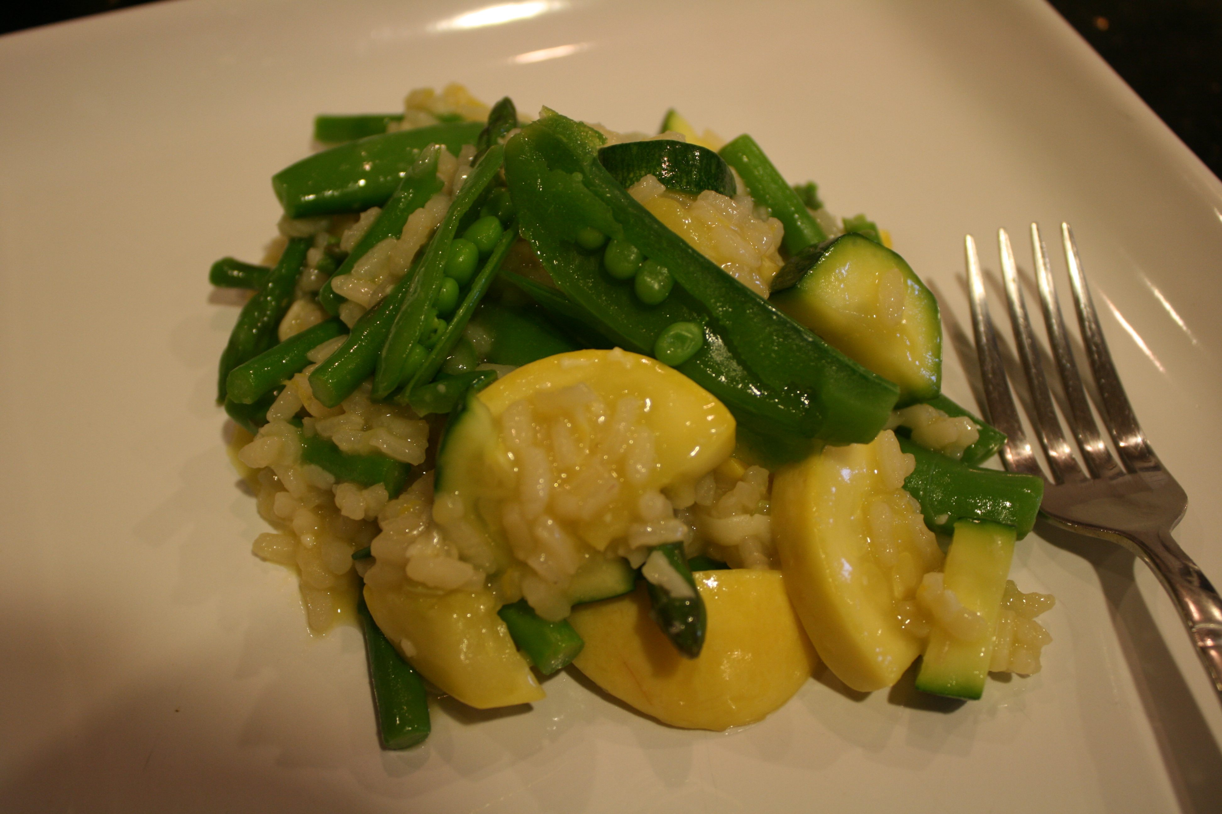 Summer LemonVegetable Risotto BigOven