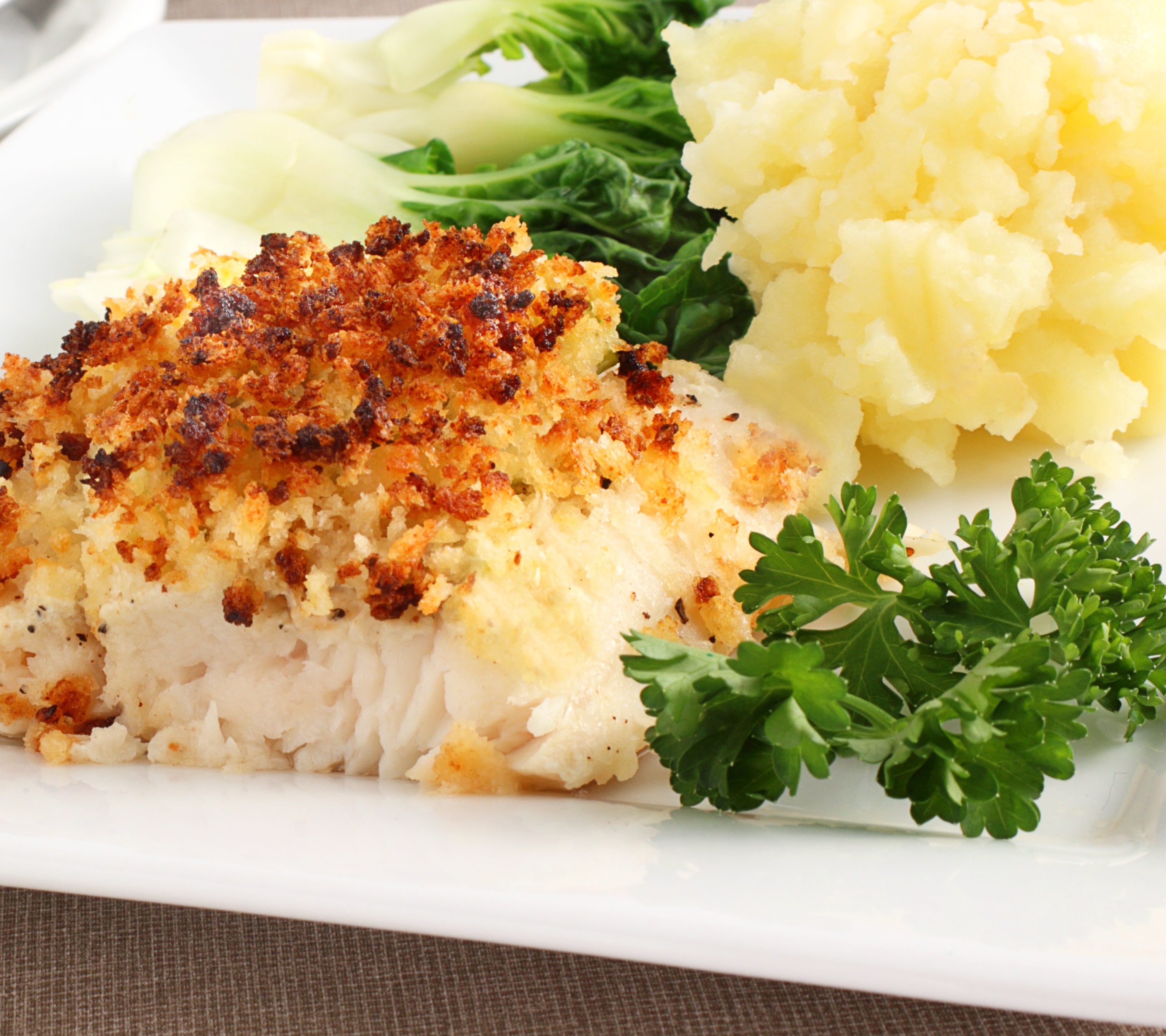 PankoCrusted Cod