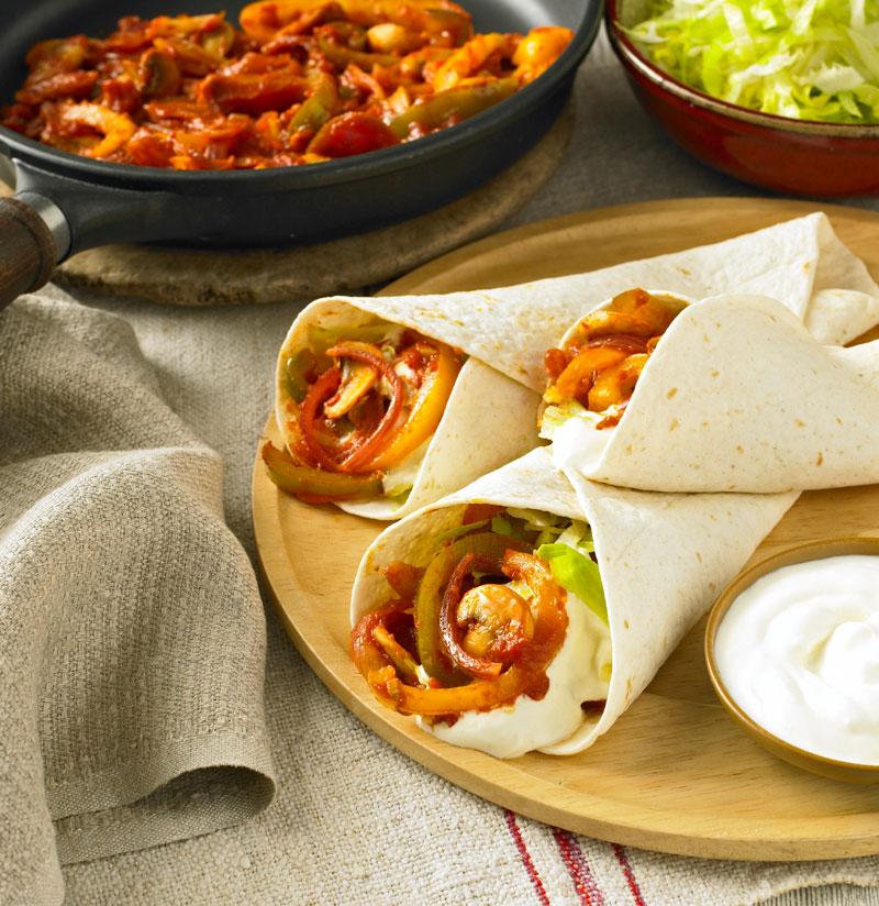 Vegetarian Fajitas BigOven