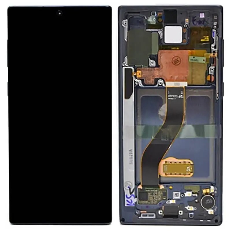 Original SUPER AMOLED Display For SAMSUNG Galaxy NOTE 10 plus/+ LCD Display Touch Screen NOTE 10