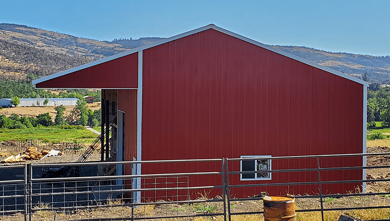 Hay Barns Pole Barn Construction, Southern Oregon