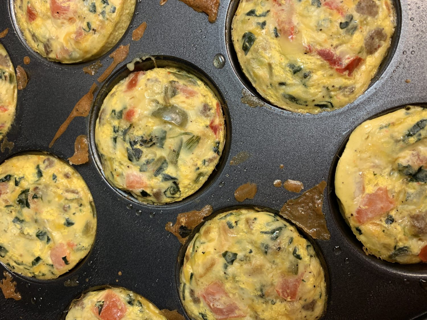 Weight Watcher Zero Point Turkey Sausage Omelet Muffins BIGPITTSTOP