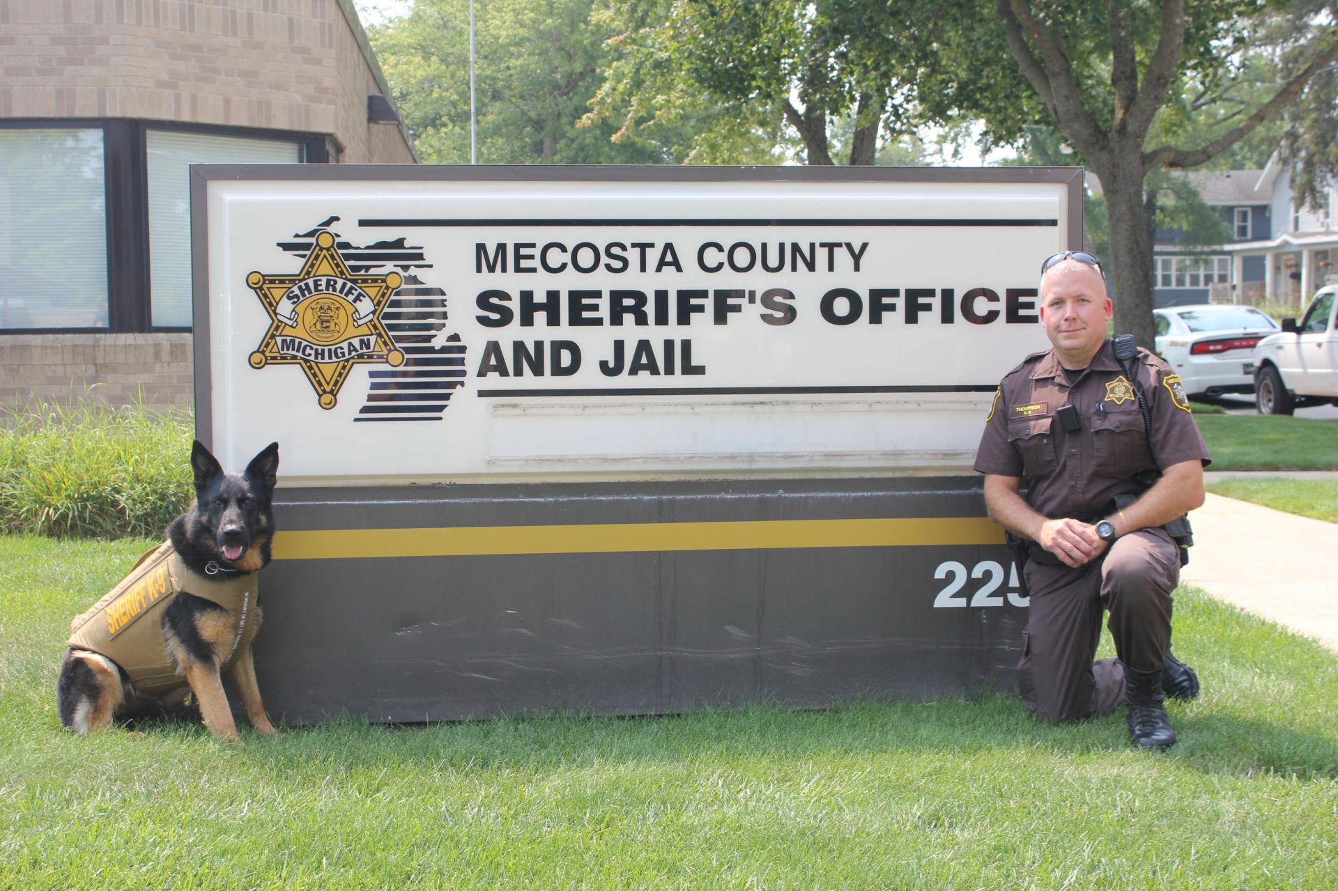 Mecosta County Sheriff’s Office K9 Zeke awarded body armor