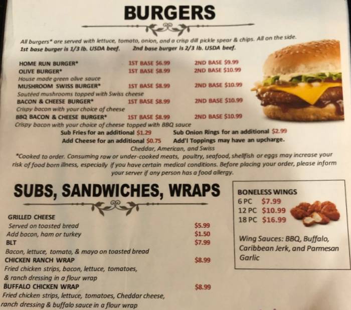 The Gate Menu, Big Rapids, MI