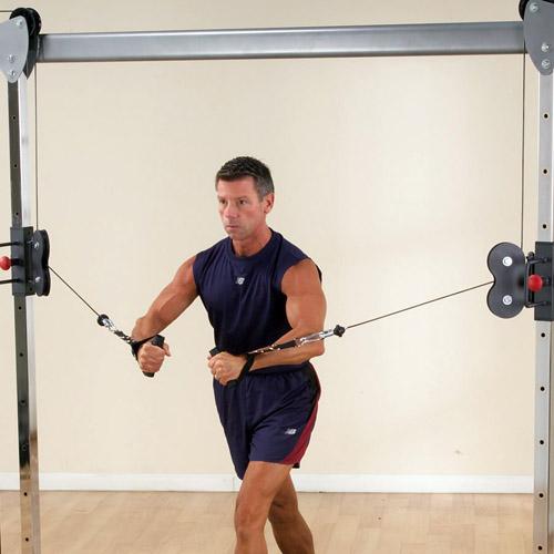 Meathead Moment Cable Crossovers Red Fitness