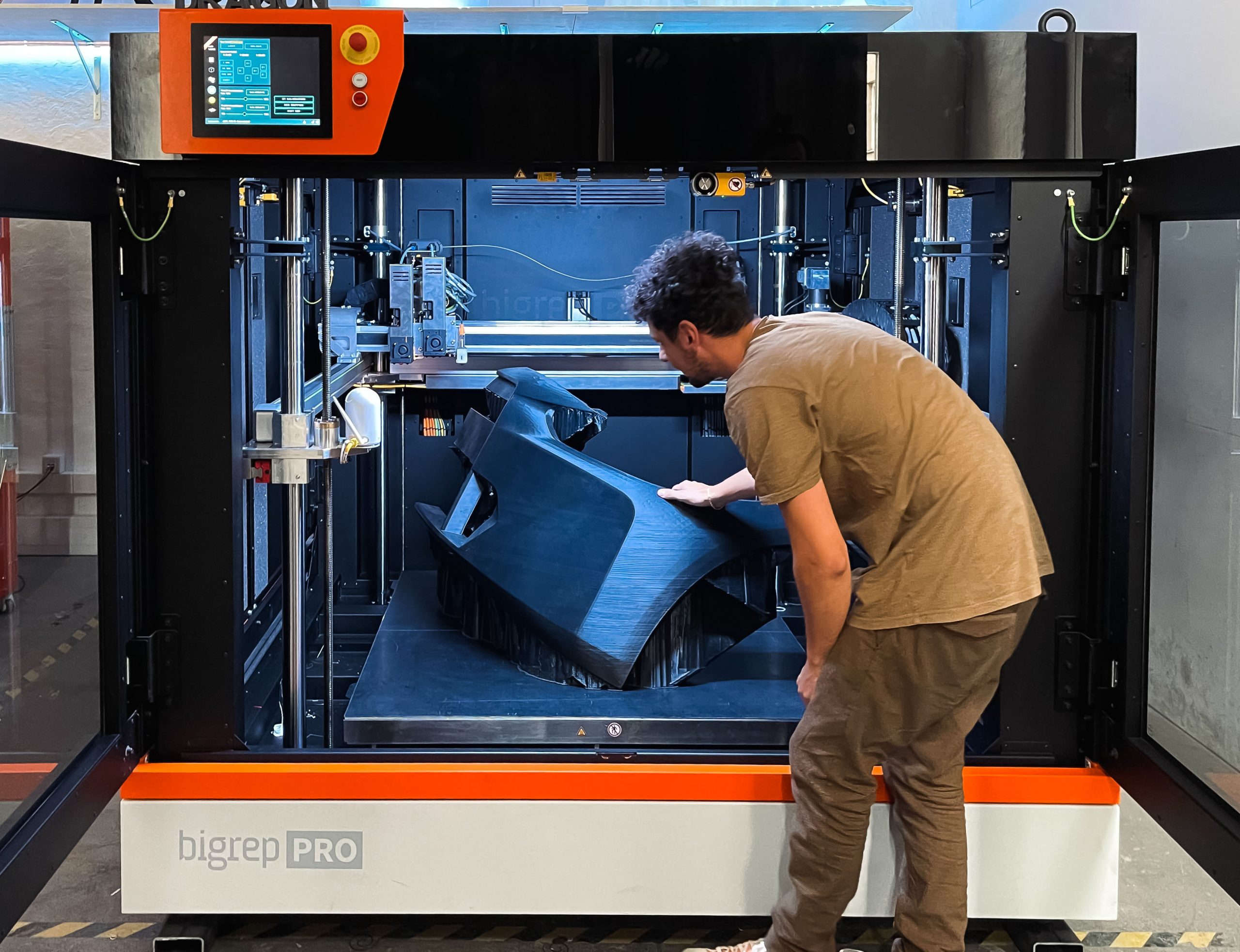 Large Format 3D Printers for Custom Car Parts BigRep Industrial 3D Printers