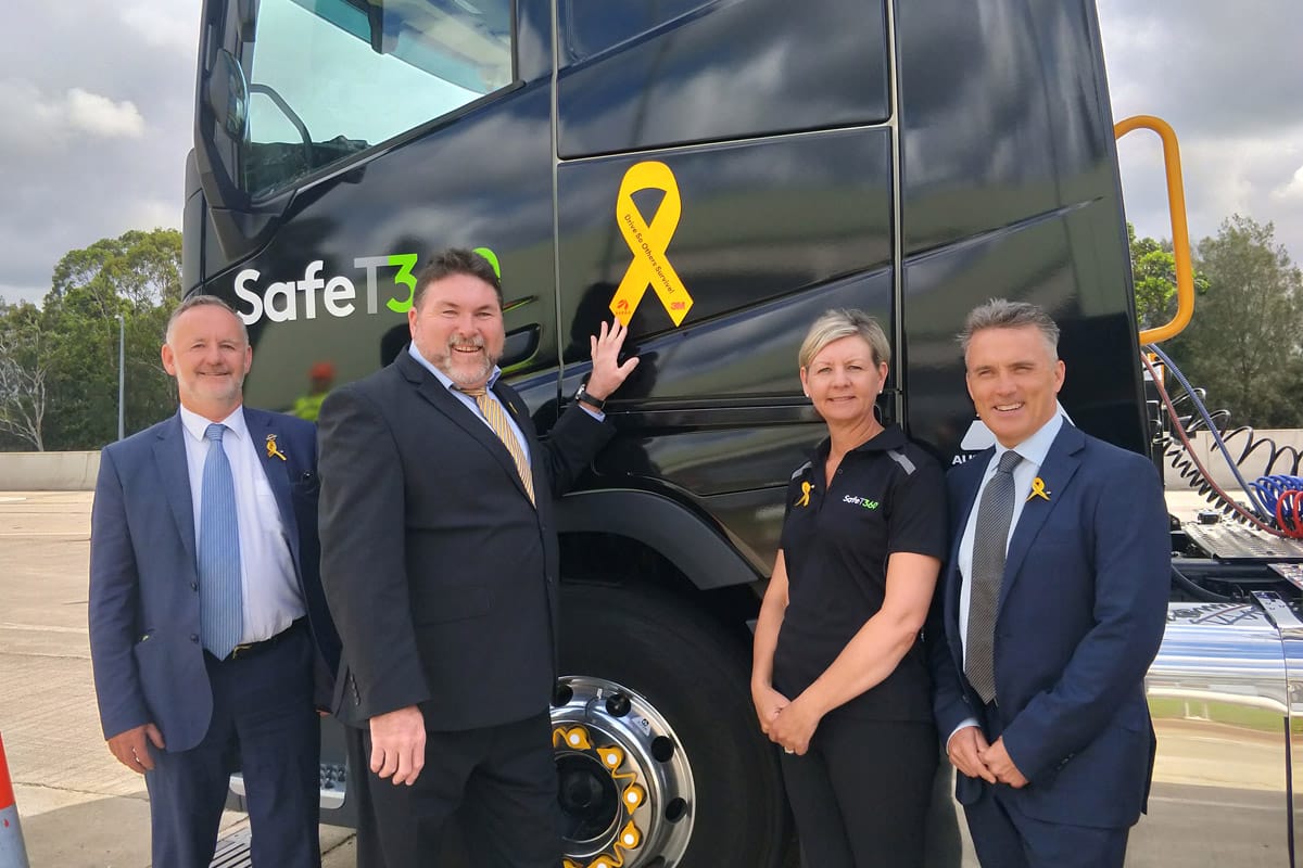 Father's impassioned plea to truckies for National Road Safety Week