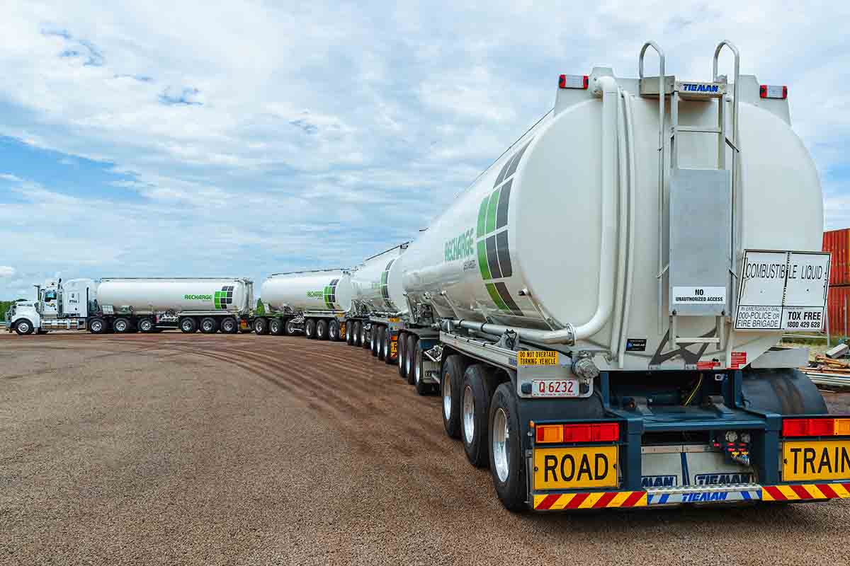 World’s biggest fuel road train hits the road