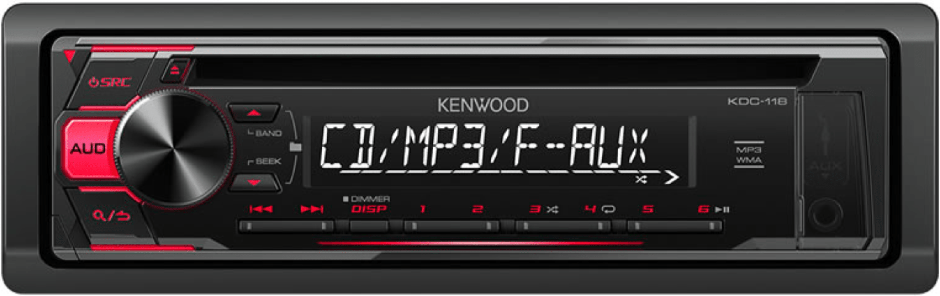 KENWOOD KDC 118 semi truck radio