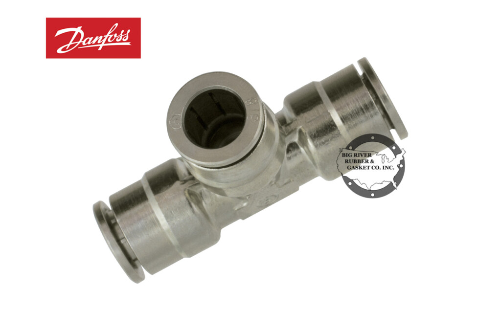 Danfoss Push>Connect Union Tee 1164X6 Big River Rubber & Gasket