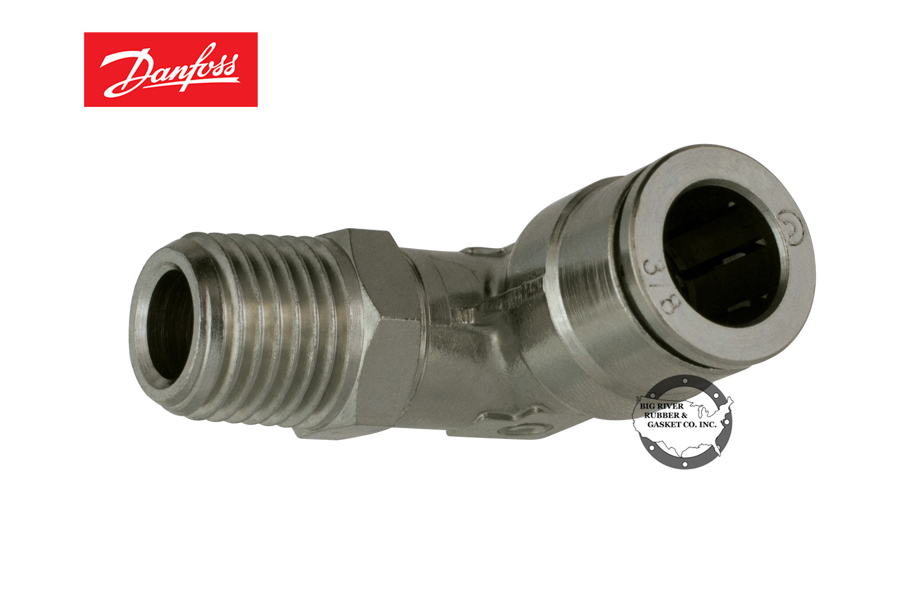 Push to Connect Fittings For Plastic Tubing Big River Rubber & Gasket